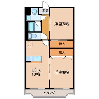 間取図 フリーデン