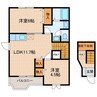 ベル・セゾンⅠ 2LDKの間取り