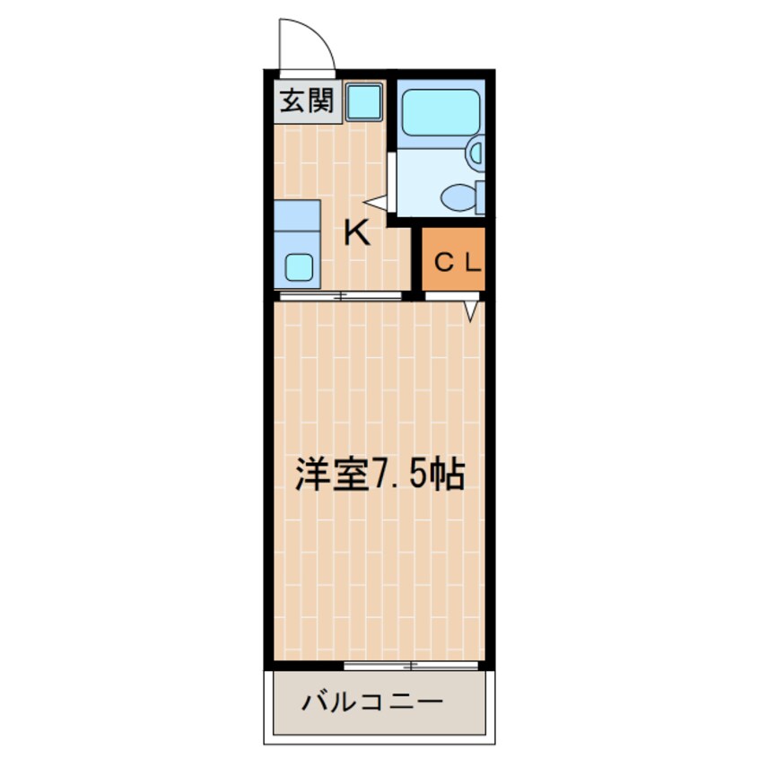 間取図 東海道本線/掛川駅 車移動　8分3.3km 2階 築29年