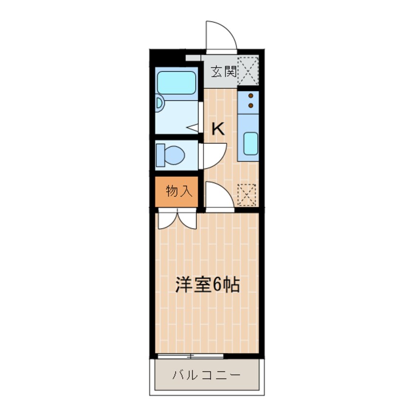 間取図 東海道本線/掛川駅 徒歩14分 2階 築30年