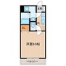 マンションアルティア 1Kの間取り