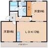 ＫＴハイツ 2LDKの間取り