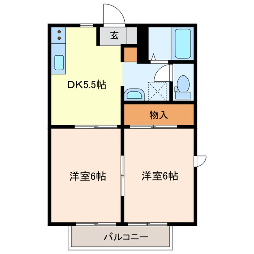 間取図 スターヒルズ神明