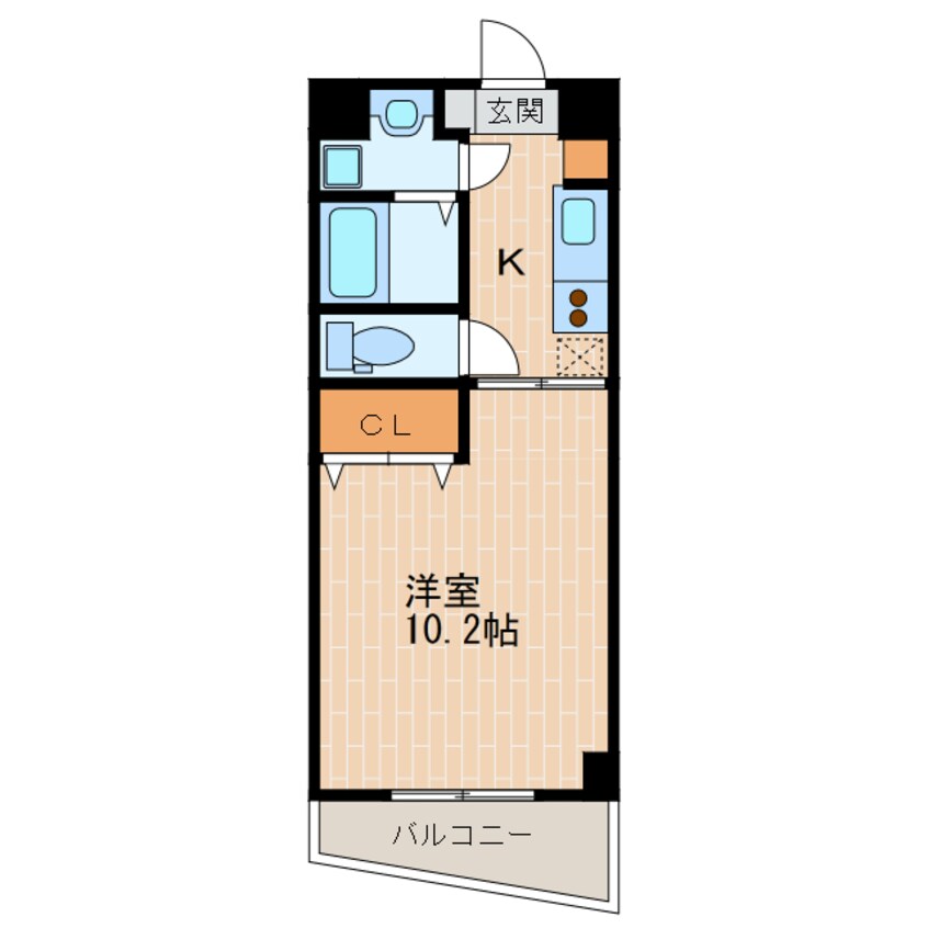 間取図 東海道本線/掛川駅 車移動　9分2.6km 2階 築18年