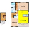 幸 2LDKの間取り