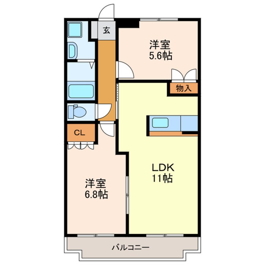 間取図 東海道本線/掛川駅 車移動　9分2.8km 1階 築19年