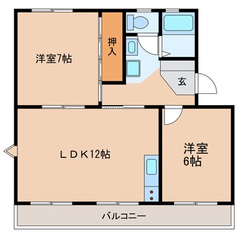 間取図 グランシャリオⅡ