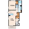 ショコラＡ 1LDKの間取り