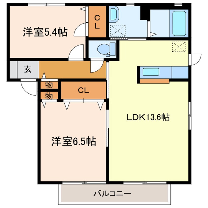 間取図 ピア　グリーン