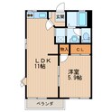 あおぞのＢの間取図