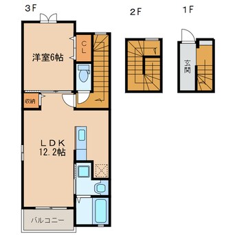 間取図 ベル　シエル