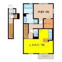 グランメール掛川の間取図