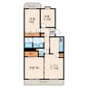 銀河 3LDKの間取り