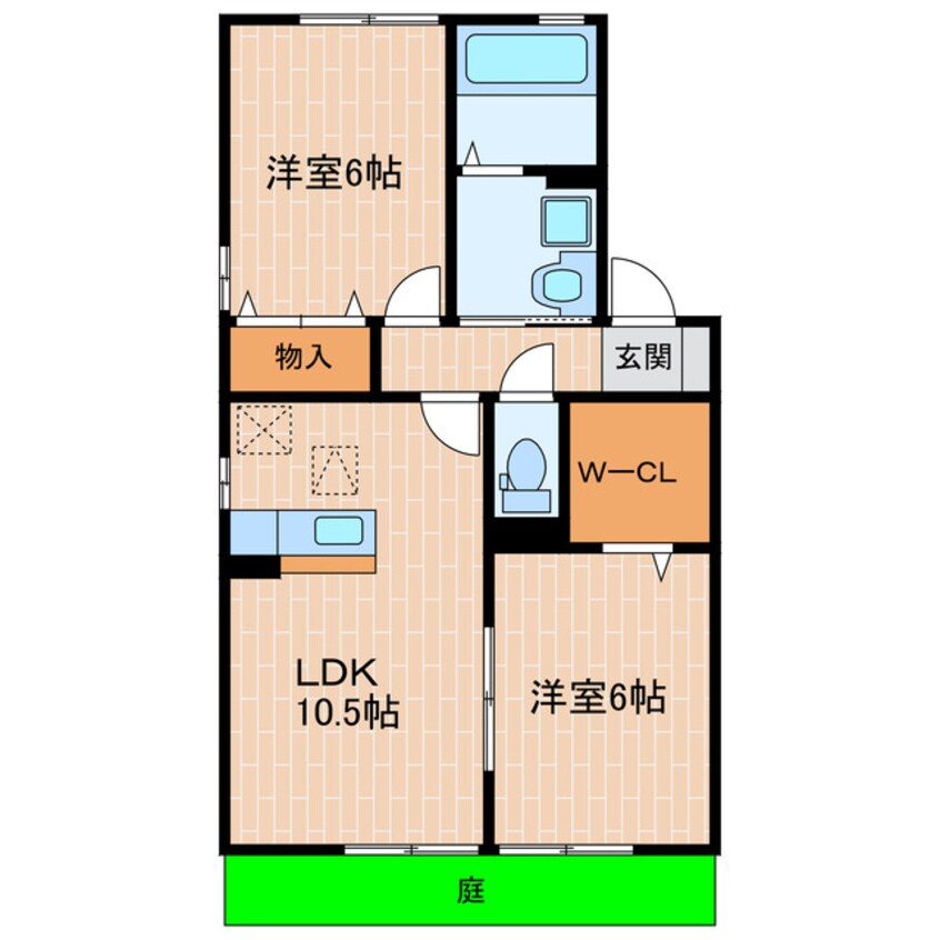 間取図 リビングタウン家代の里Ｃ
