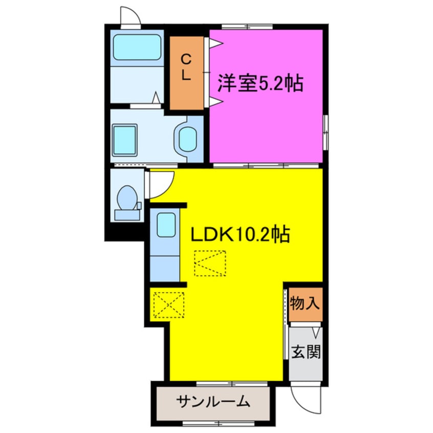 間取図 ｔａｓｓｅｌ～ｋ