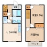 東海道本線/菊川駅 徒歩13分 1-2階 築25年 2LDKの間取り