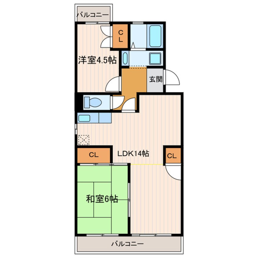 間取図 エスペランサス