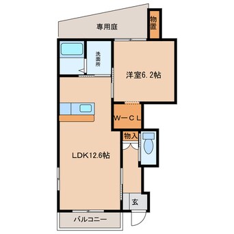 間取図 東海道本線/掛川駅 バス14分葛ヶ丘入口下車:停歩4分 1階 築11年