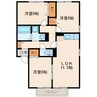 ウィル・フレアA 3LDKの間取り
