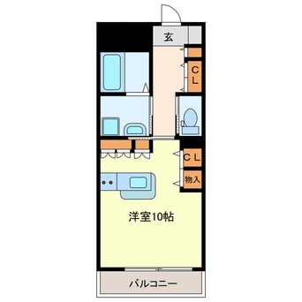 間取図 東海道本線/掛川駅 車移動　10分2.7km 7階 築16年