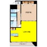 スマイルパークトダビル 1LDKの間取り