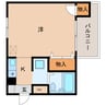 オクトワール掛川 1Kの間取り