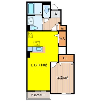 間取図 ベルボヌール