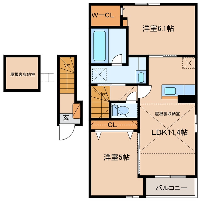 間取り図 マイ　フォレスタ