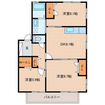 間取図 さぎた