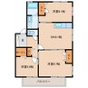 さぎた 3DKの間取り
