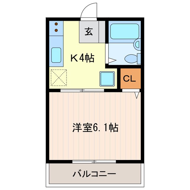 間取り図 東海道本線/掛川駅 徒歩20分 2階 築31年