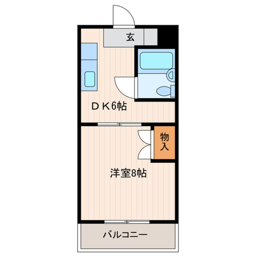 間取図 東海道本線/掛川駅 バス10分戸塚橋下車:停歩5分 3階 築29年