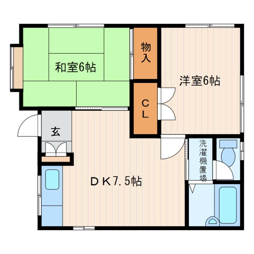 間取図 鈴木アパート