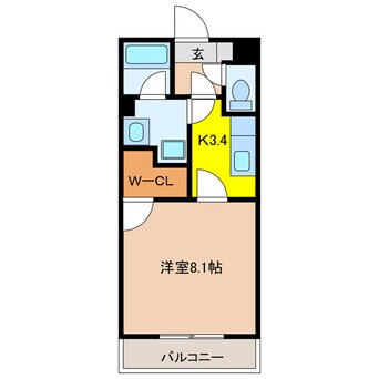 間取図 東海道本線/掛川駅 車移動　10分2.6km 1階 築18年