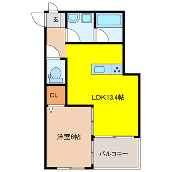 間取図 クルムズⅡ