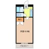 コンフォートハイツ清崎 1Kの間取り