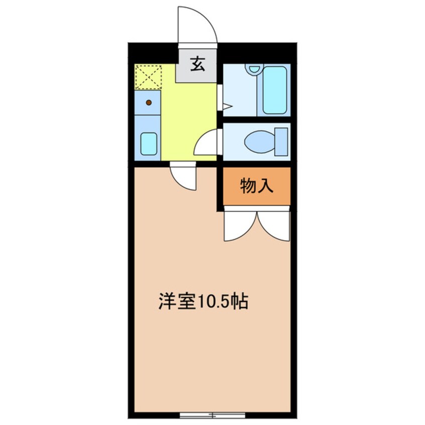 間取図 コンフォートハイツ清崎