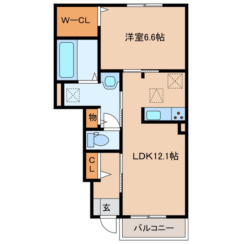 間取図 フェアリーシュナ
