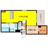 D-Hills緑ヶ丘 1LDKの間取り