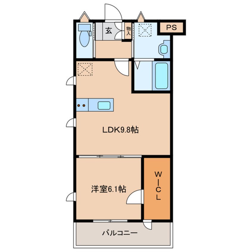 間取図 東海道本線/掛川駅 徒歩11分 1階 築1年