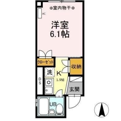 間取り図 アンソレイユ塩町