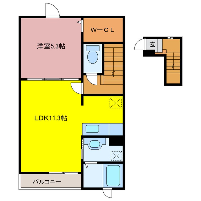 間取図 サニーレジデンス