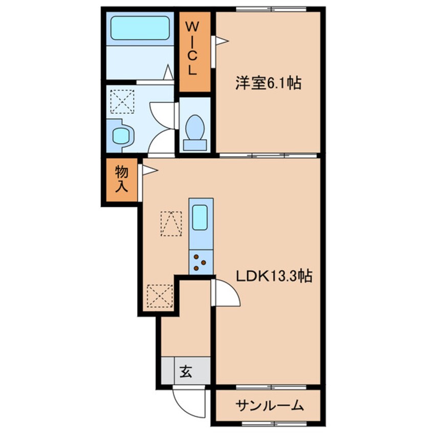 間取図 プリメラ