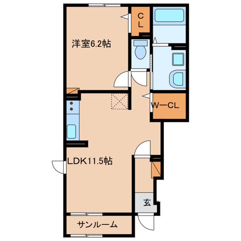 間取図 グラース