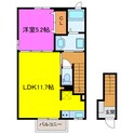 ヒラソルの間取図