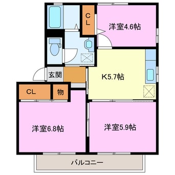 間取図 アネックス　T