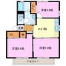 アネックス　T 3Kの間取り