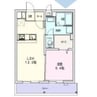 Cinq　Blanc 1LDKの間取り