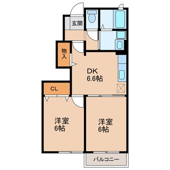 間取図 ソレイユ・ルヴァンＣ