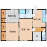 成滝の一軒家 3DKの間取り